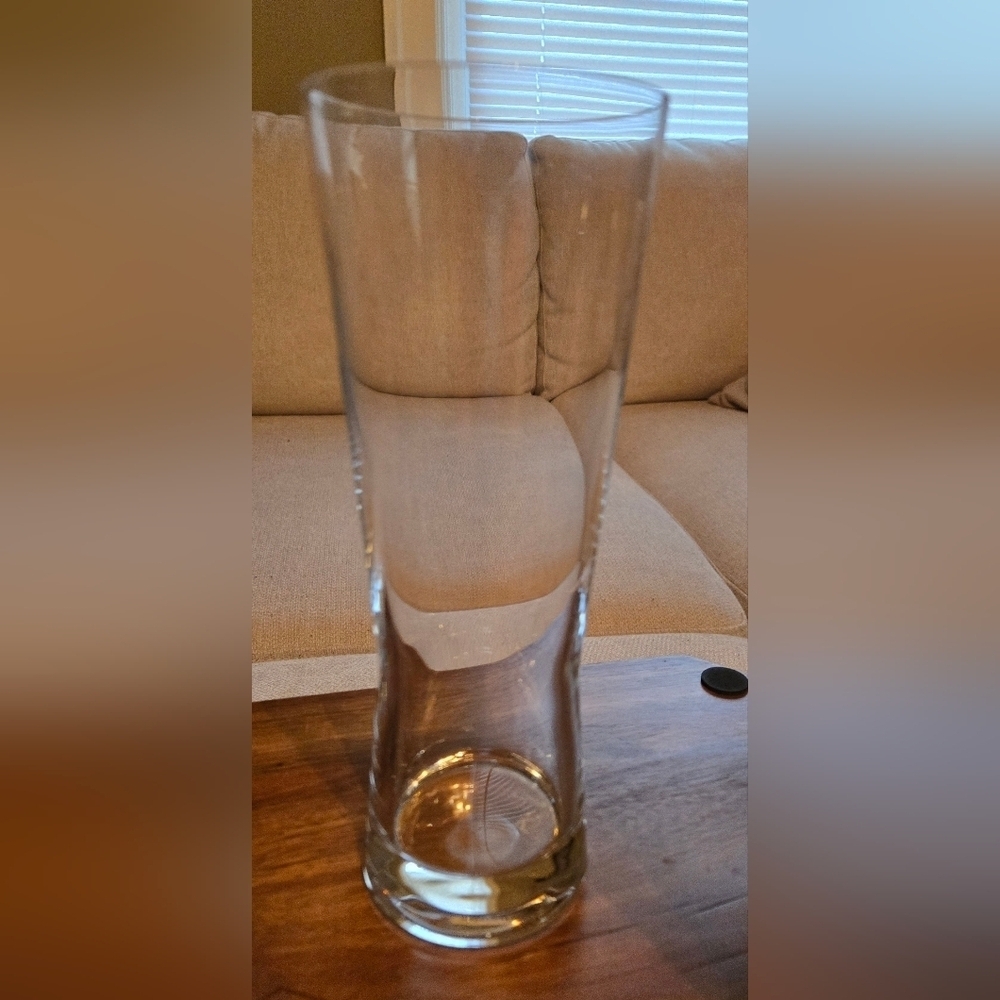 NWOT | Libbey | Glass Set of 4 Tall Clear Pilsner Beer Glasses | 8.5" Tall - Picture 8 of 9